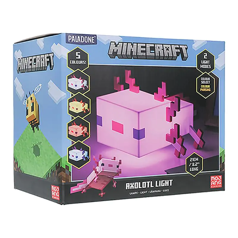 Minecraft: Axolotl Lampe Produktfoto