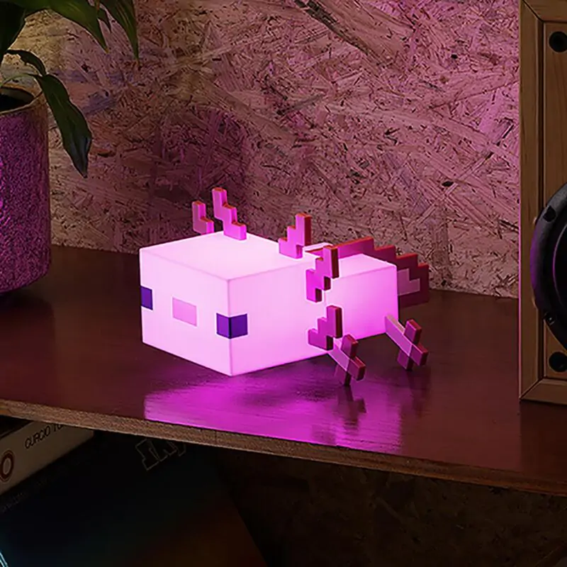 Minecraft: Axolotl Lampe termékfotó