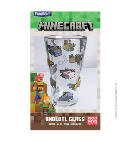 Minecraft Pint Glas Axolotl Produktfoto