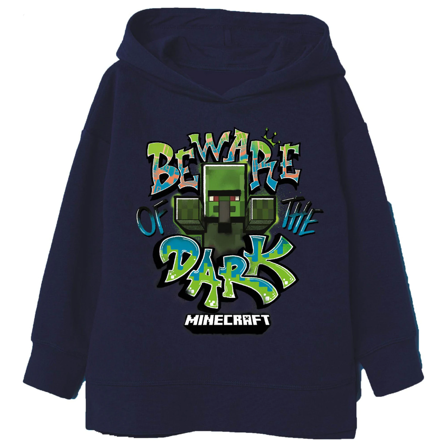Minecraft Beware Kinder Kapuzenpullover Produktfoto