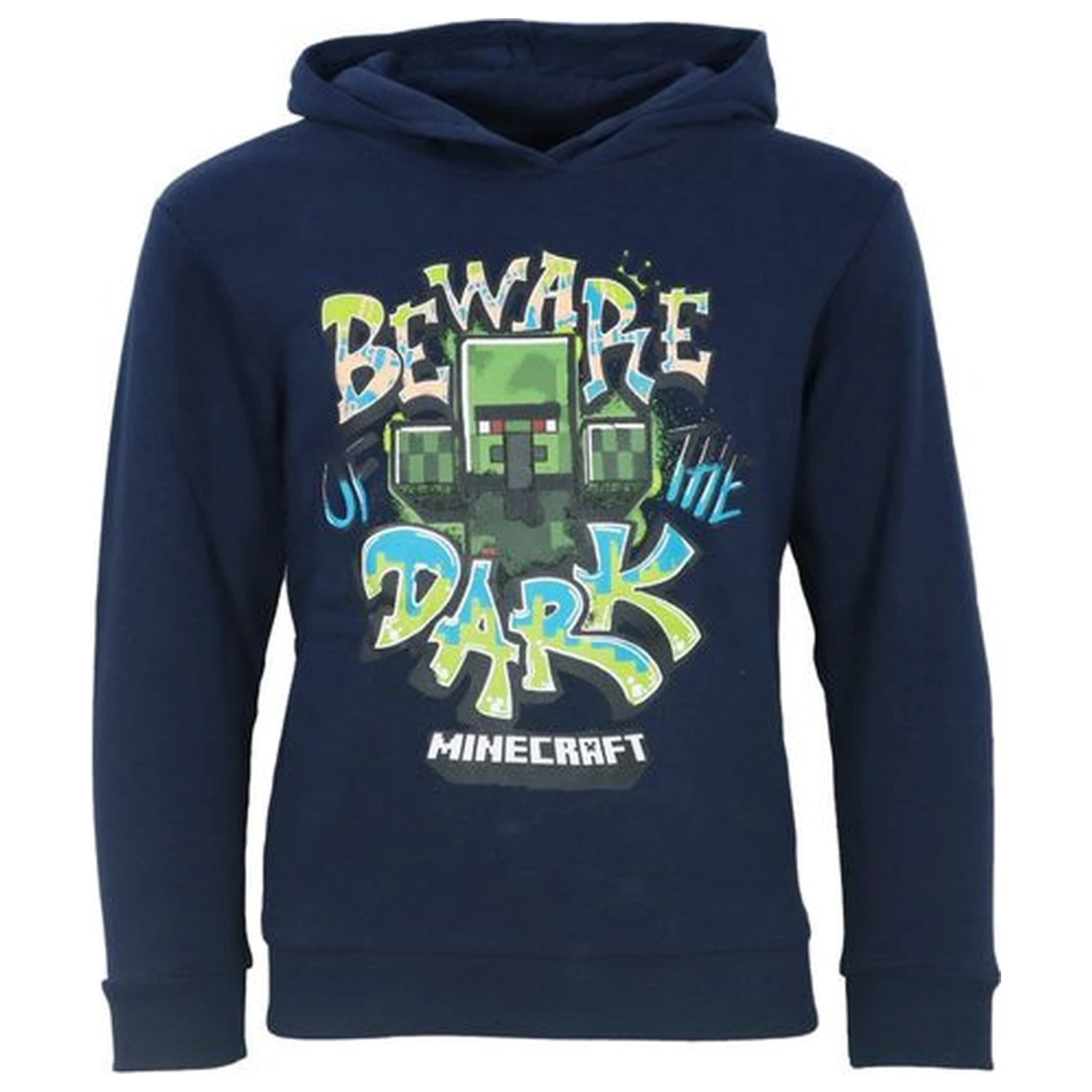 Minecraft Beware Kinder Kapuzenpullover Produktfoto