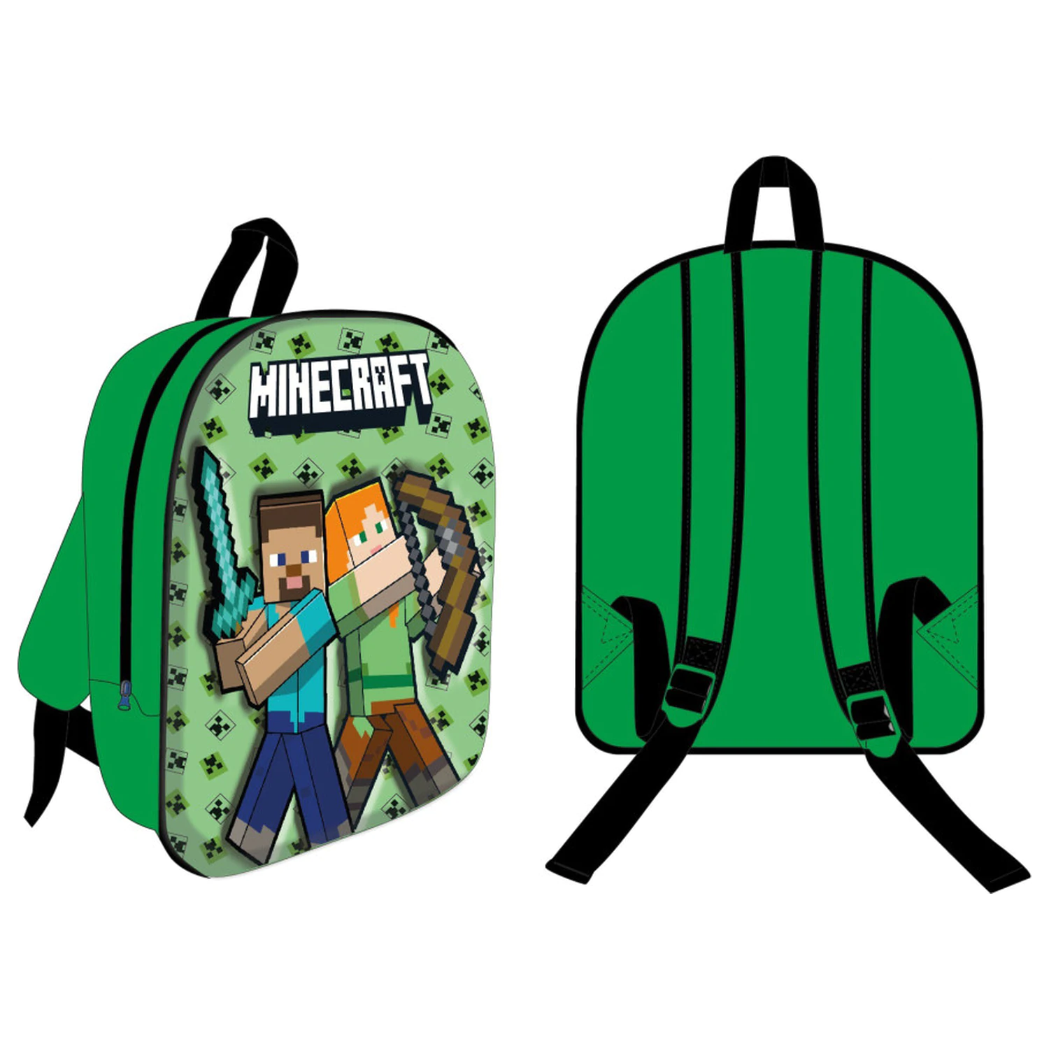 Minecraft Block Battlers 3D Rucksack, Tasche 30 cm Produktfoto