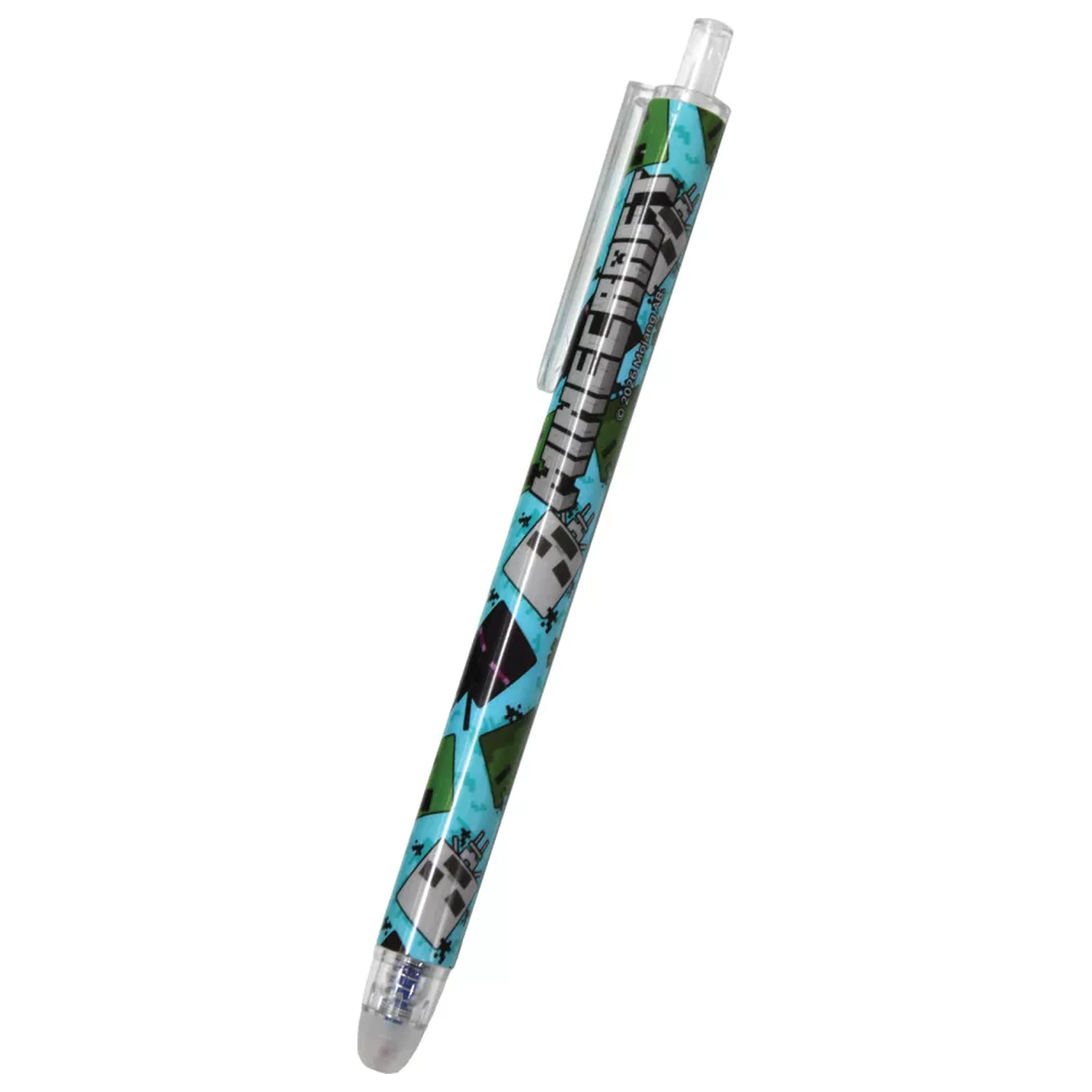 Minecraft blauer radierbarer Stift Produktfoto