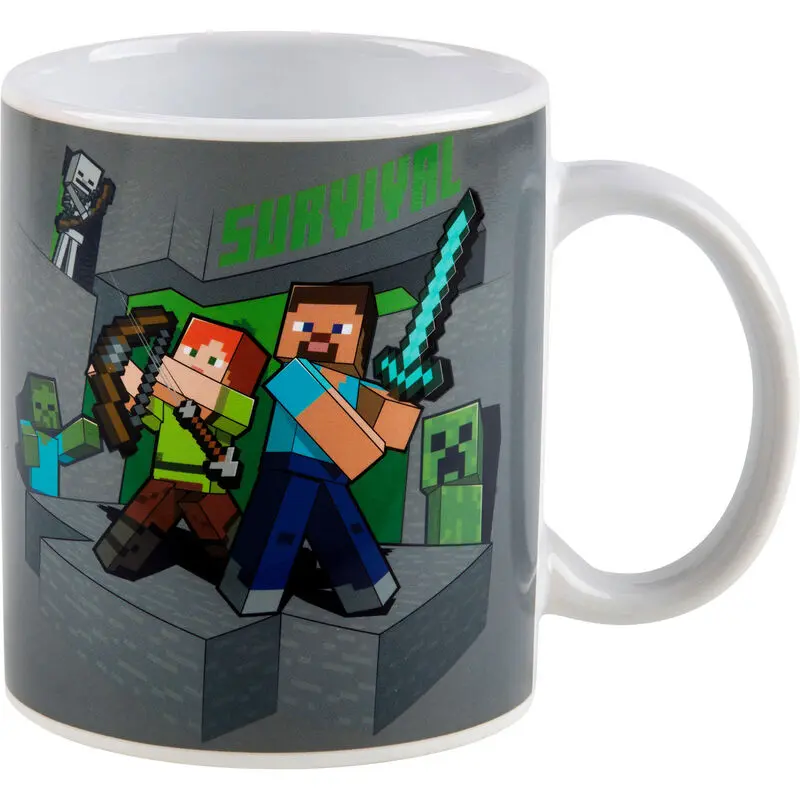 Minecraft Tasse mit Thermoeffekt 325ml Produktfoto