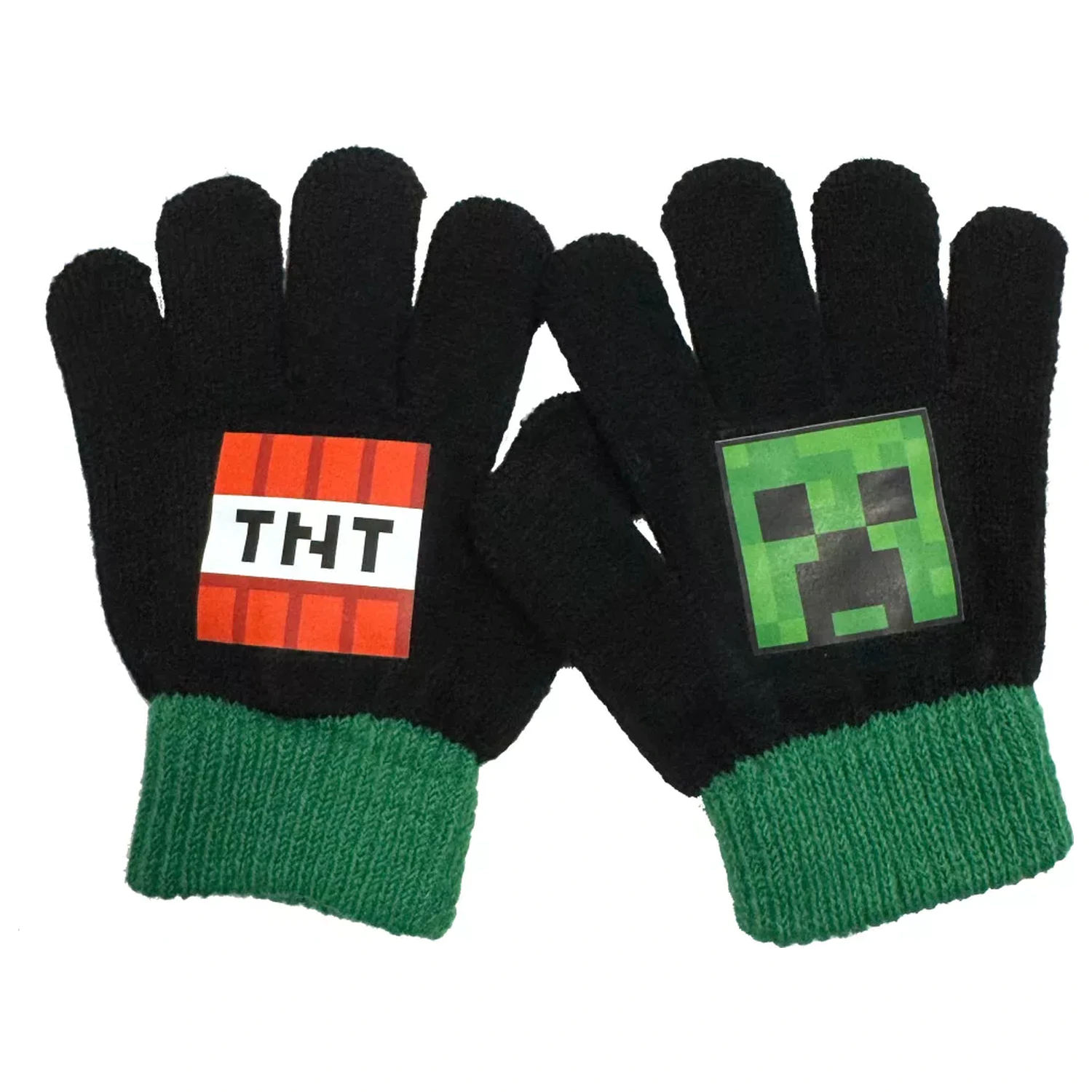 Minecraft Boom Deluxe Kinder Mütze, Schal und Handschuh Set Produktfoto