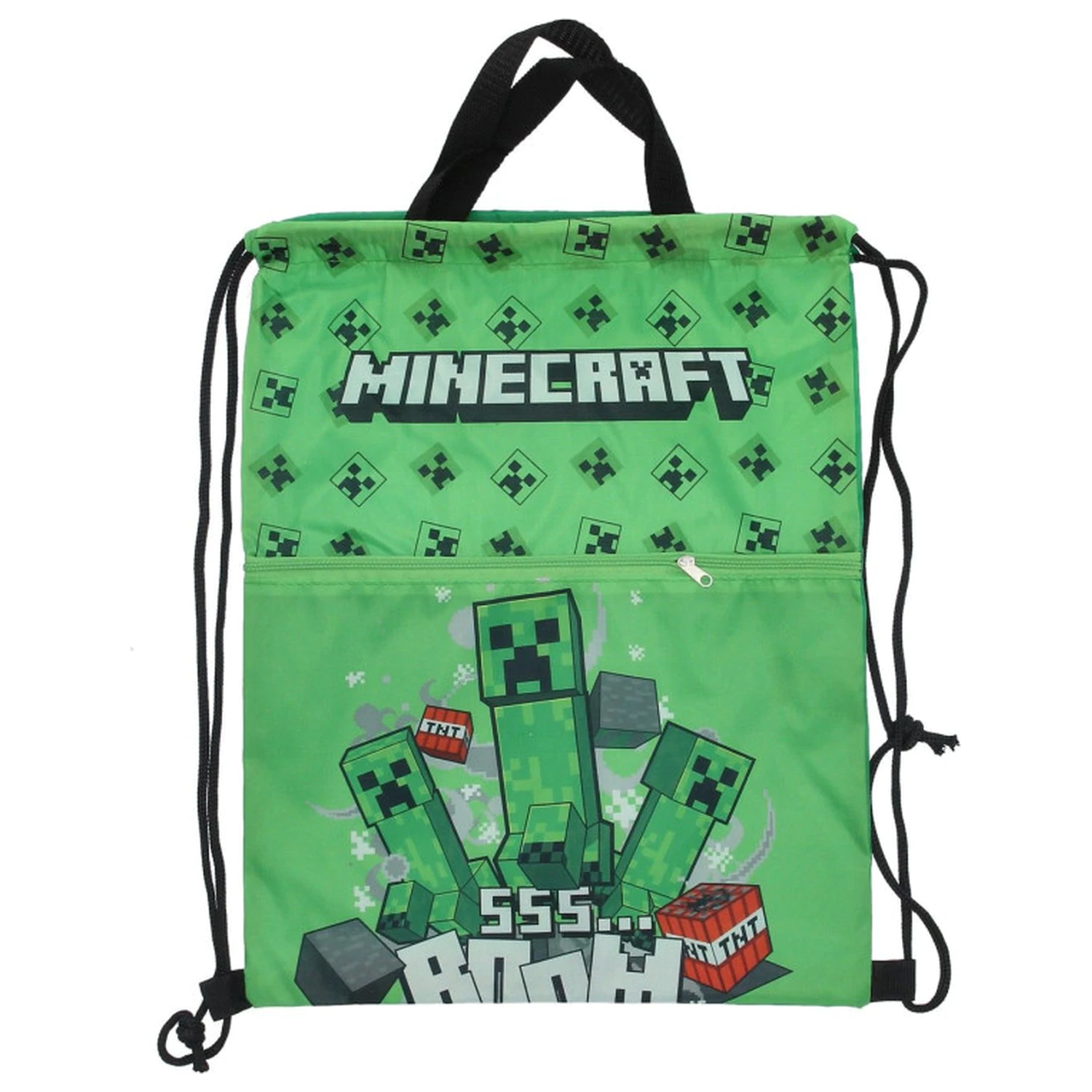 Minecraft Boom Deluxe Sporttasche, Turnbeutel 45 cm Produktfoto