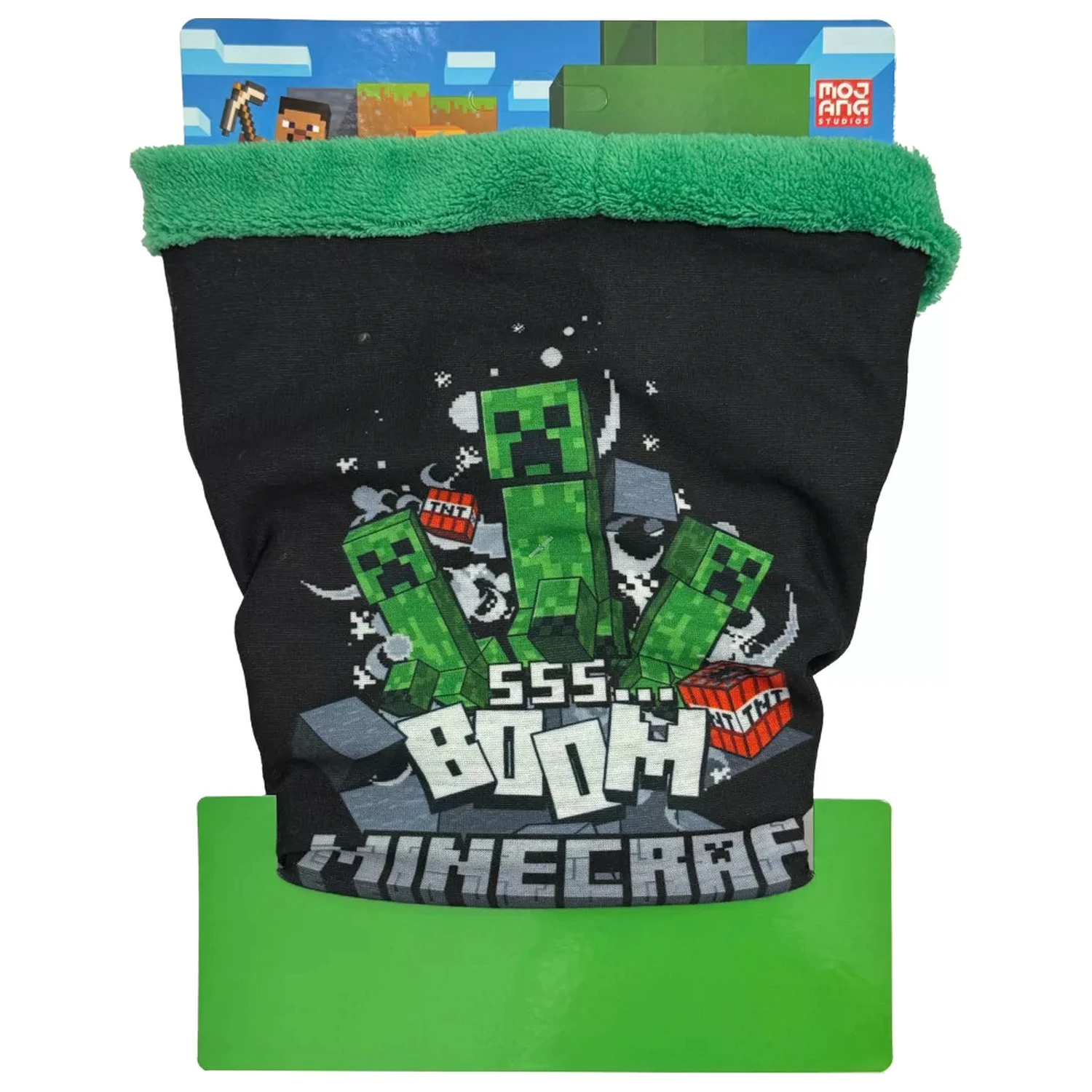 Minecraft Boom Sherpa Kinder-Schal, Schlauchschal Produktfoto