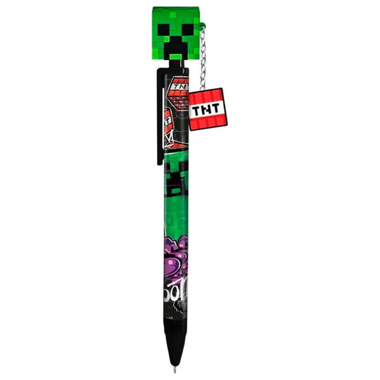 Minecraft Boom Stift mit Dekoration Produktfoto