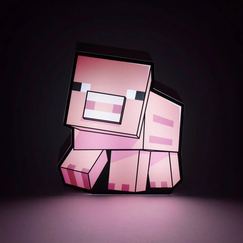 Minecraft Leuchte Pig 16 cm Produktfoto