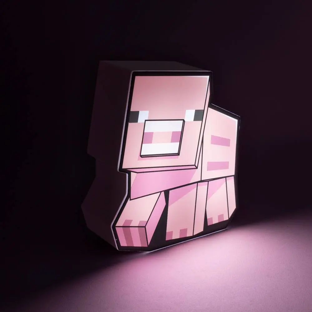 Minecraft Leuchte Pig 16 cm Produktfoto