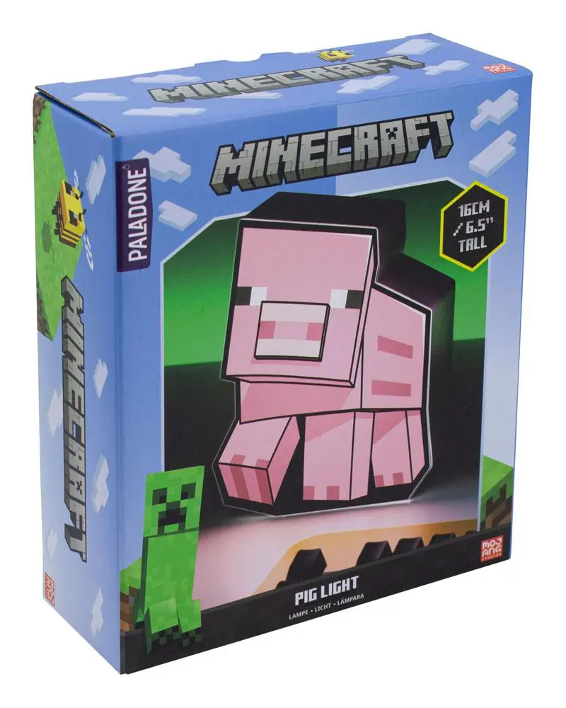Minecraft Leuchte Pig 16 cm Produktfoto