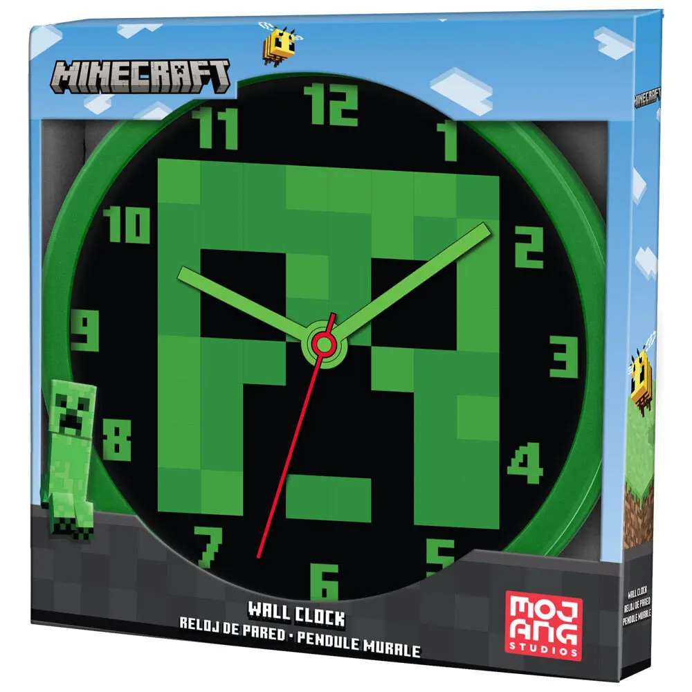 Minecraft Bros Wanduhr termékfotó