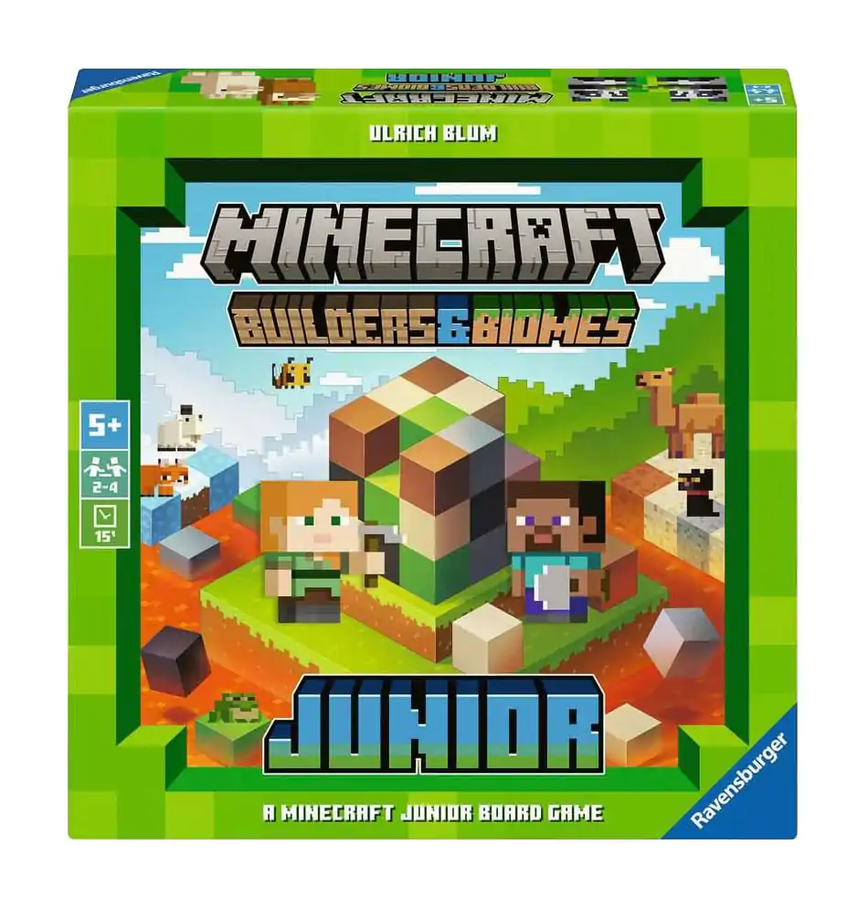 Minecraft Brettspiel Builders & Biomes Junior Produktfoto
