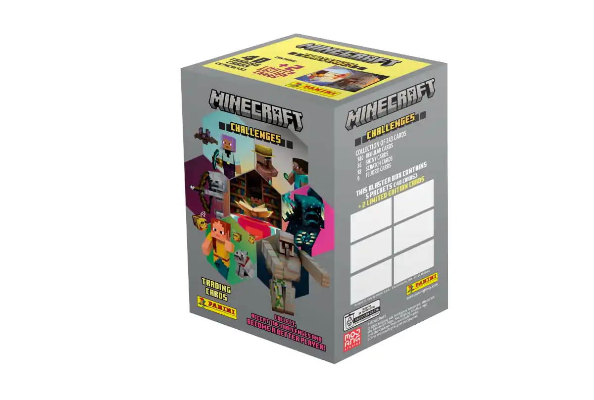 Minecraft - Challenges Sammelkarten Blaster Box Deutsche Version Produktfoto