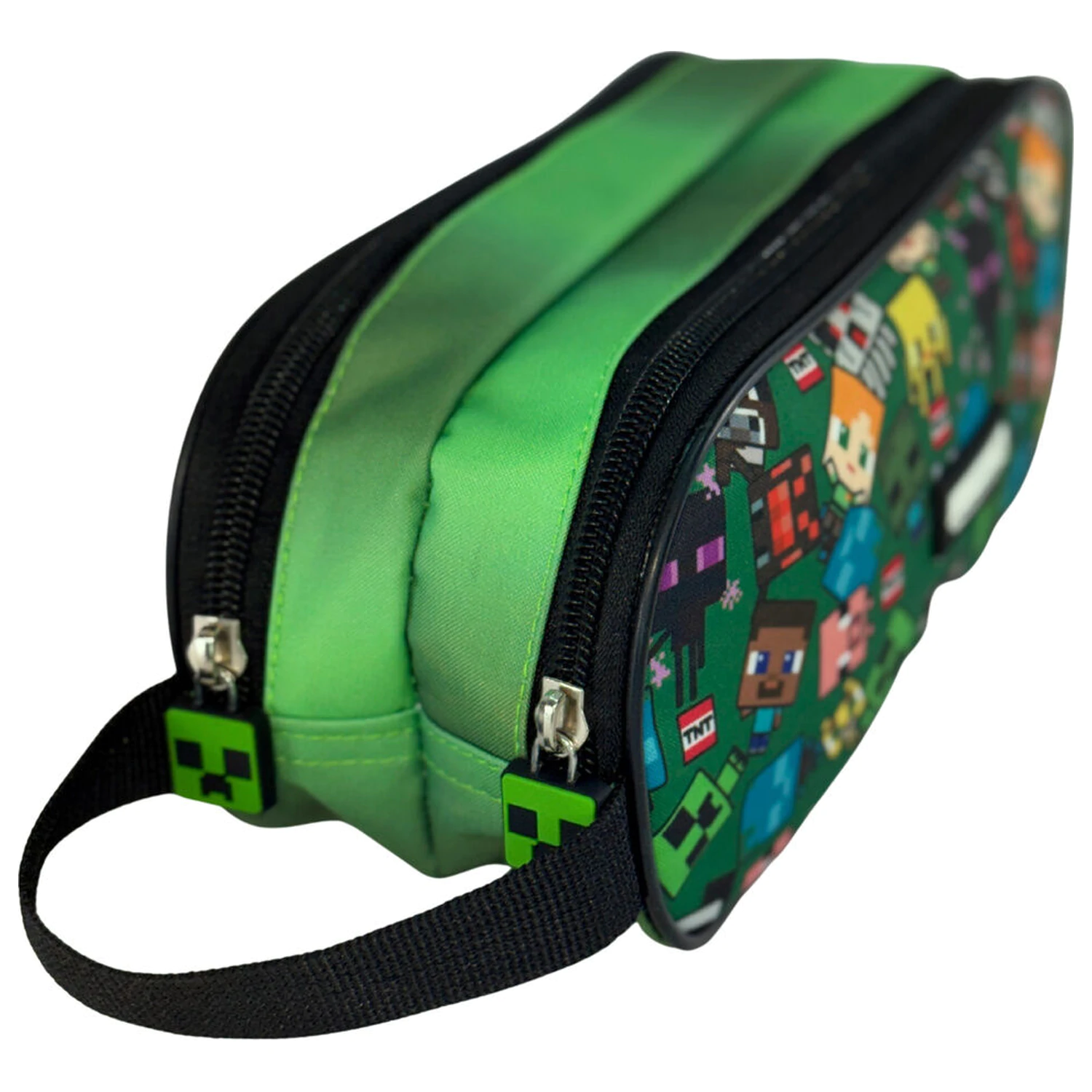 Minecraft Characters dreifaches Federmäppchen Produktfoto