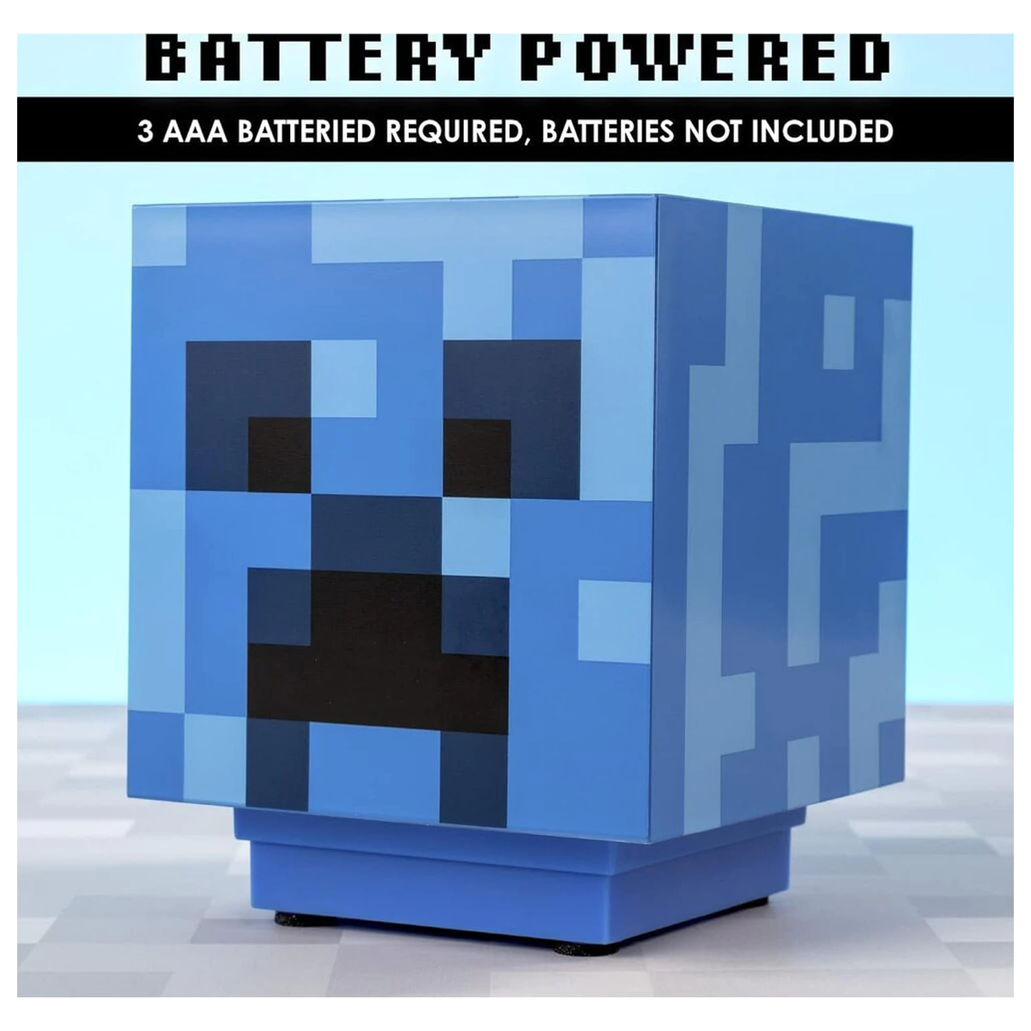 Minecraft Charged Creeper 3D Sound-Lampe Produktfoto
