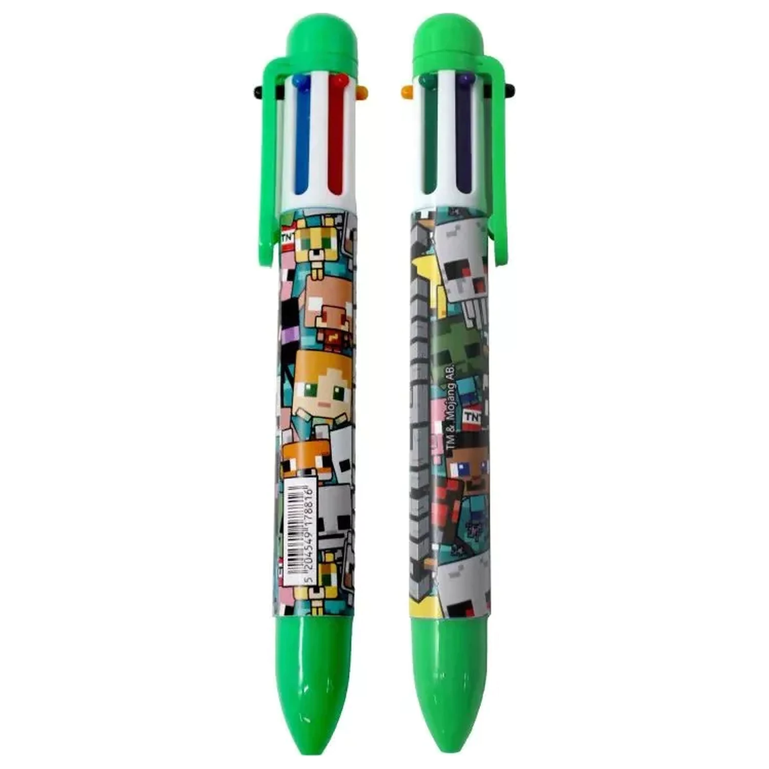Minecraft Chibi 6-Farben-Stift Produktfoto