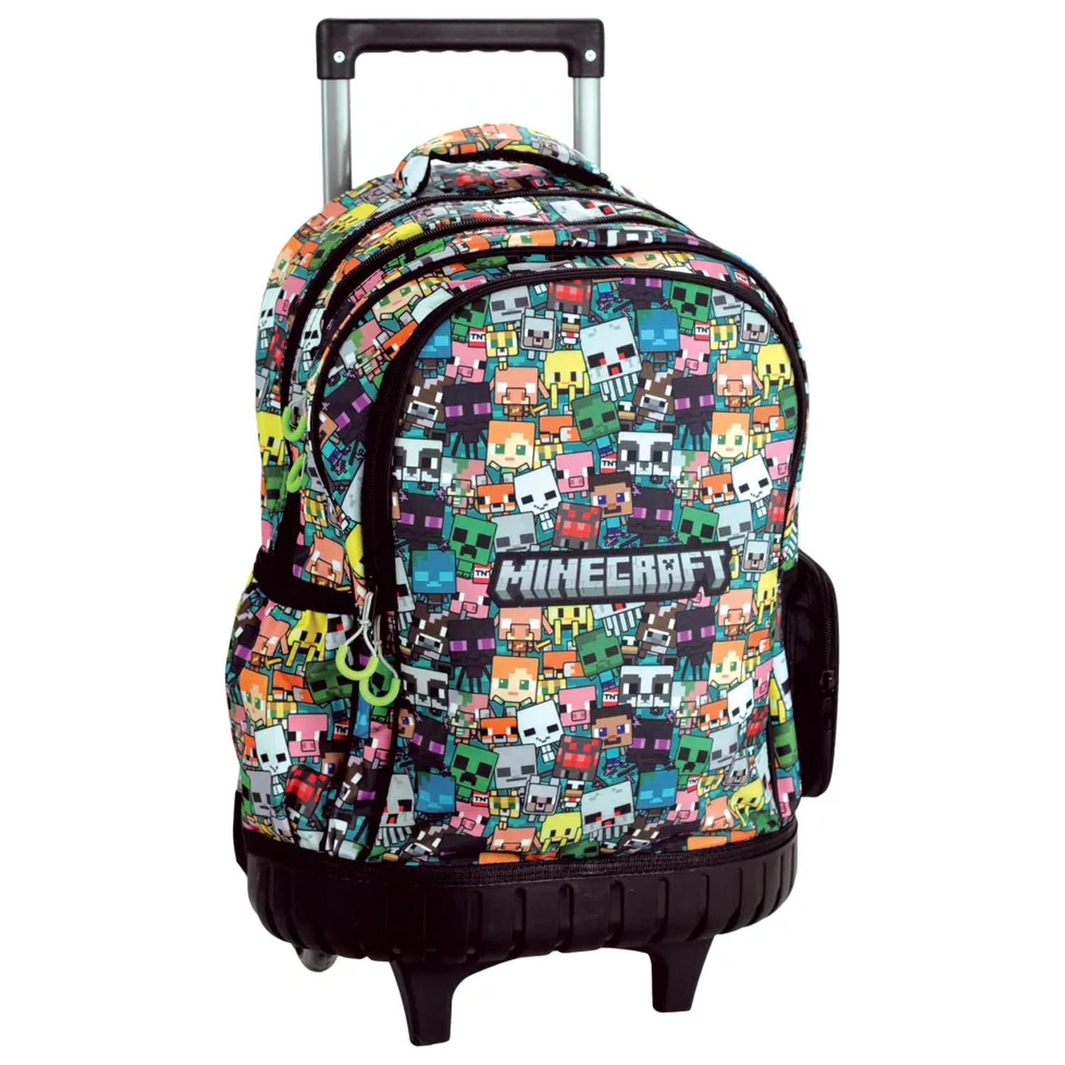 Minecraft Chibi Premium Rollender Schulranzen, Ranzen 42 cm Produktfoto
