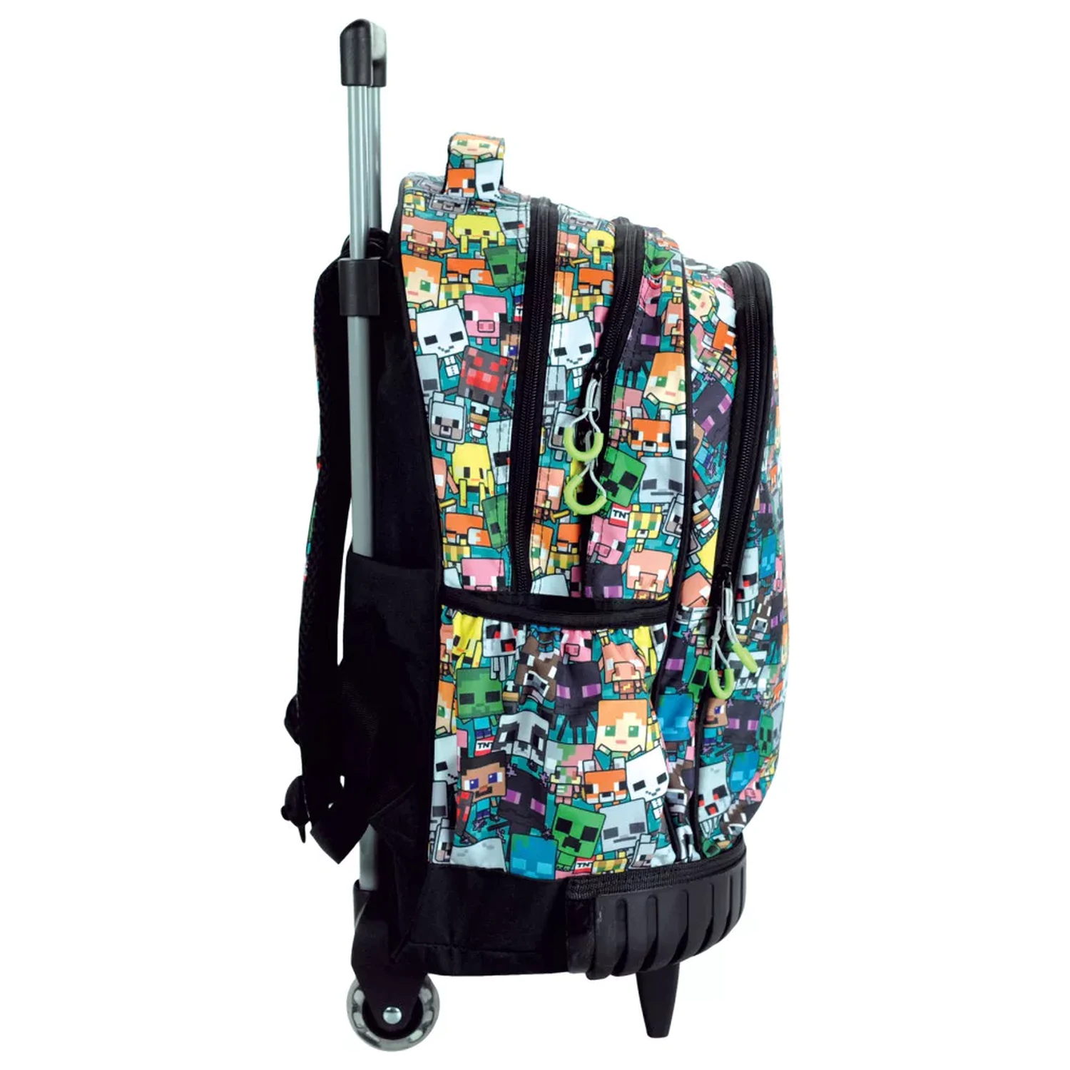 Minecraft Chibi Premium Rollender Schulranzen, Ranzen 42 cm Produktfoto