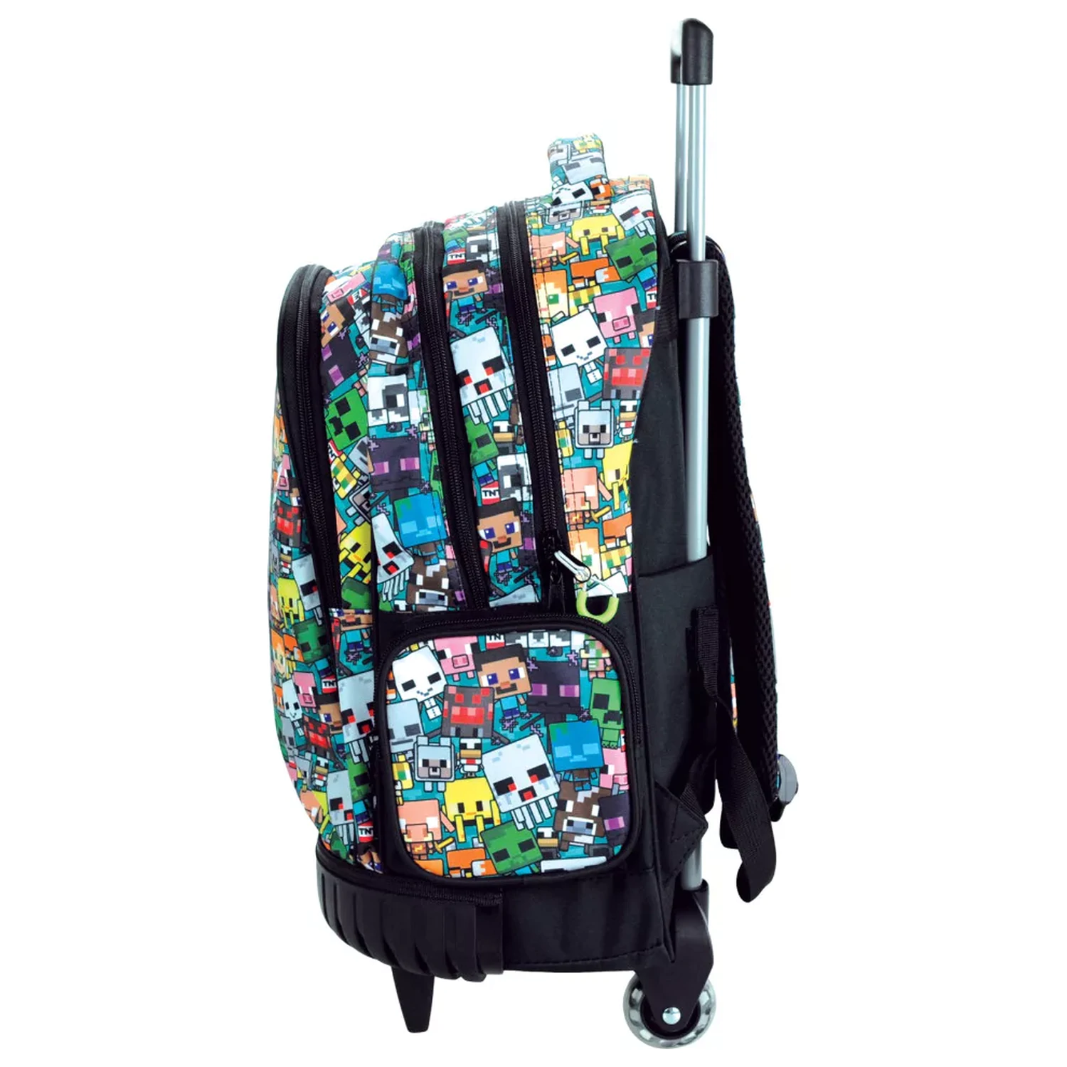Minecraft Chibi Premium Rollender Schulranzen, Ranzen 42 cm Produktfoto