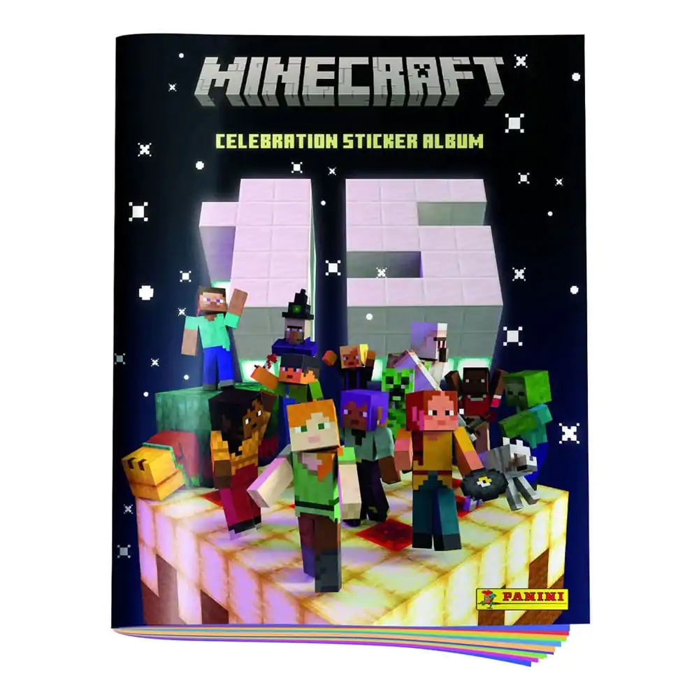 Minecraft Sticker Collection Album 15th Anniversary Celebration *Deutsche Version* termékfotó