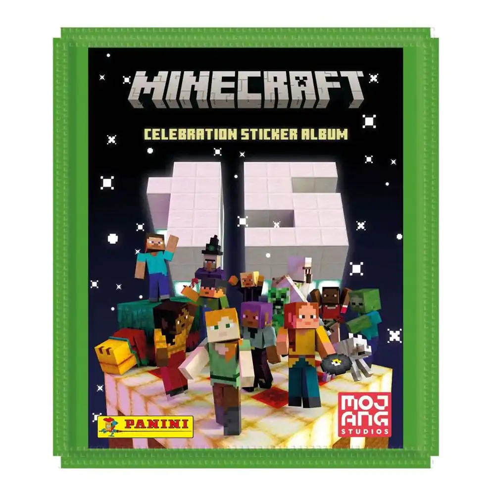 Minecraft Sticker Collection Eco-Blister 15th Anniversary Celebration *Deutsche Version* termékfotó