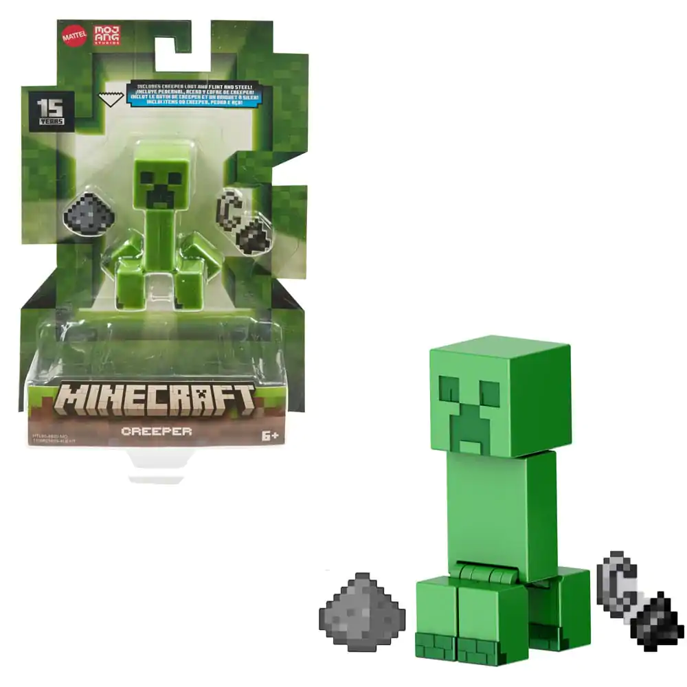 Minecraft Actionfigur Creeper 8 cm Produktfoto