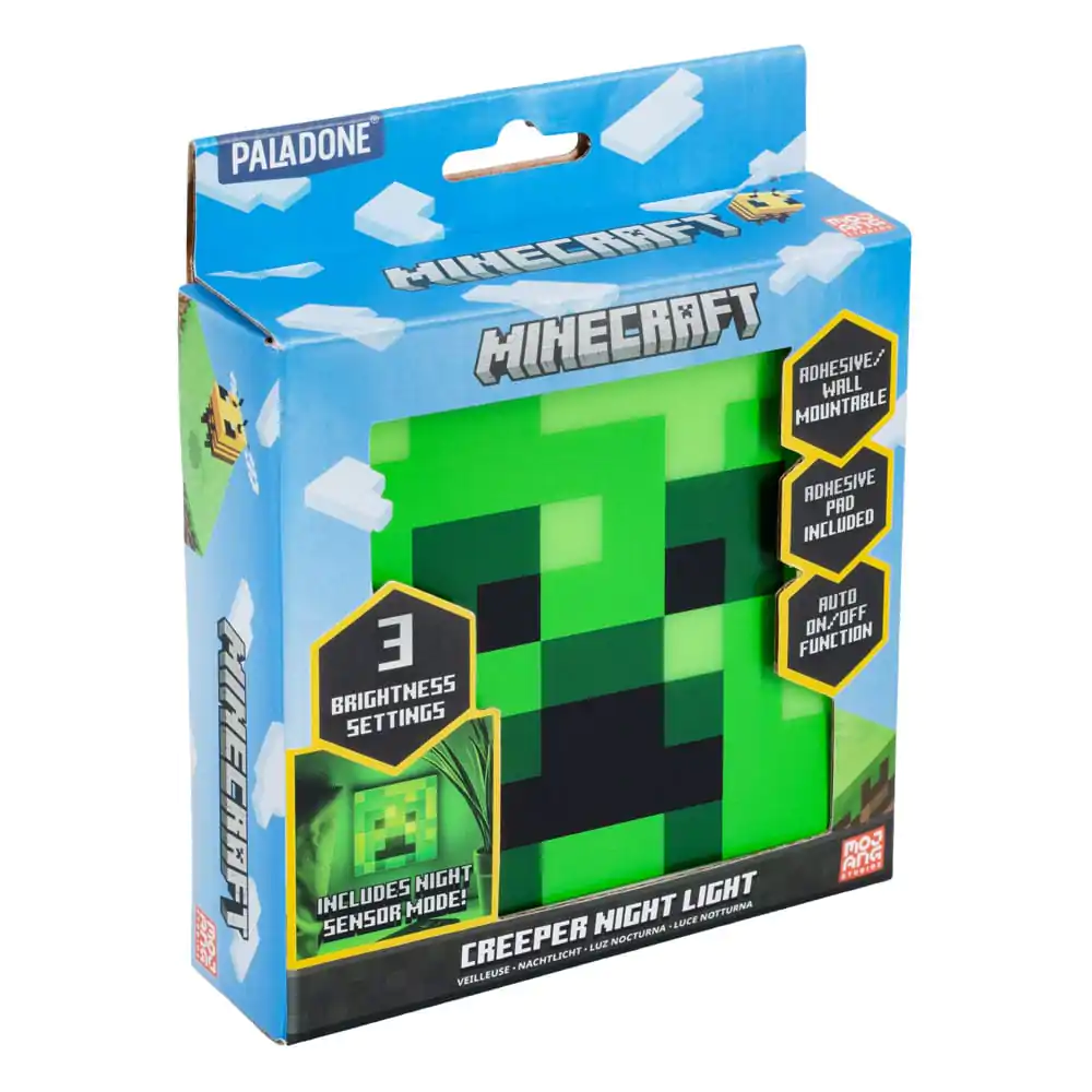 Minecraft Nachtlicht Creeper 10 cm Produktfoto