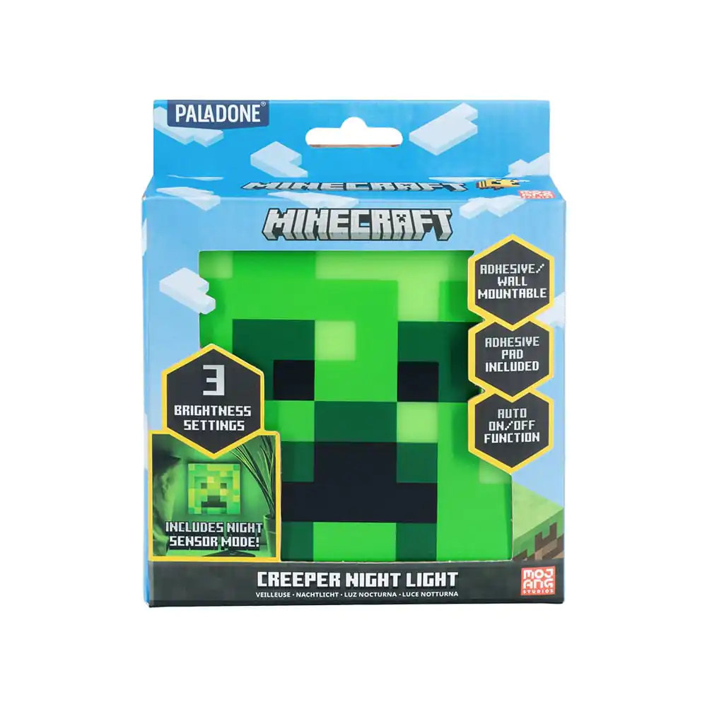 Minecraft Nachtlicht Creeper 10 cm Produktfoto