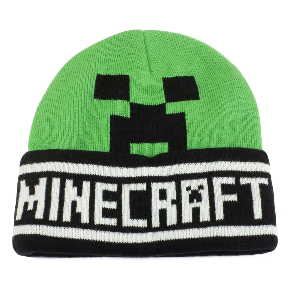 Minecraft Beanie Creeper Face Produktfoto