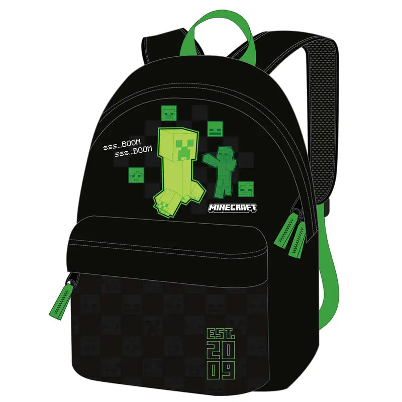 Minecraft Creeper Anpassungsfähig laptop Rucksack 41cm termékfotó