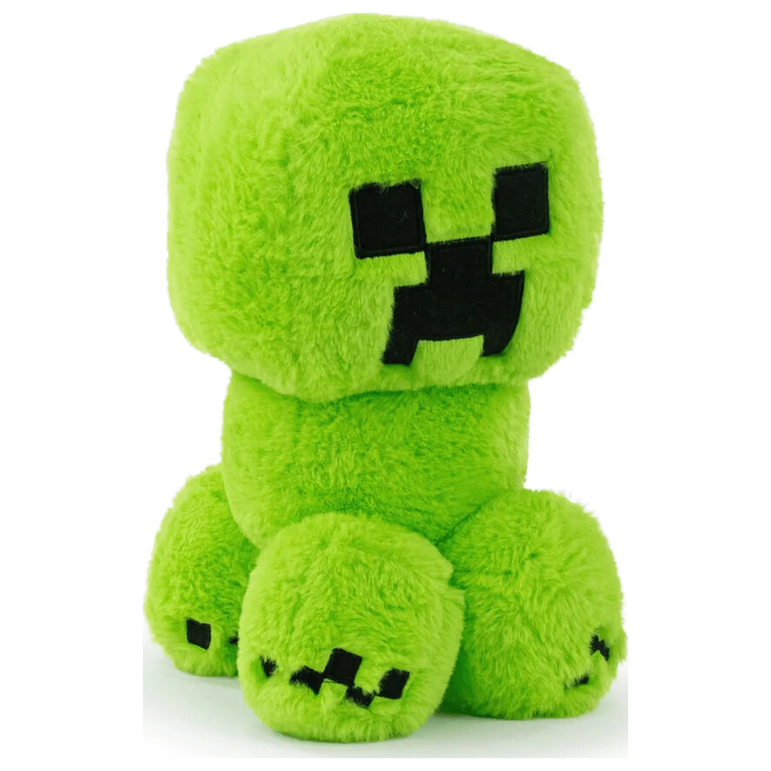 Minecraft Creeper Plüschtier mit langen Haaren 28cm Produktfoto
