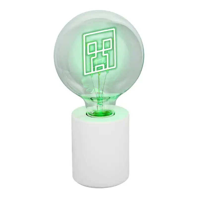 Minecraft Neon LED-Lampe Creeper Produktfoto
