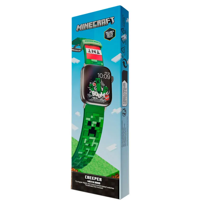 Minecraft Smartwatch-Armband Creeper Produktfoto