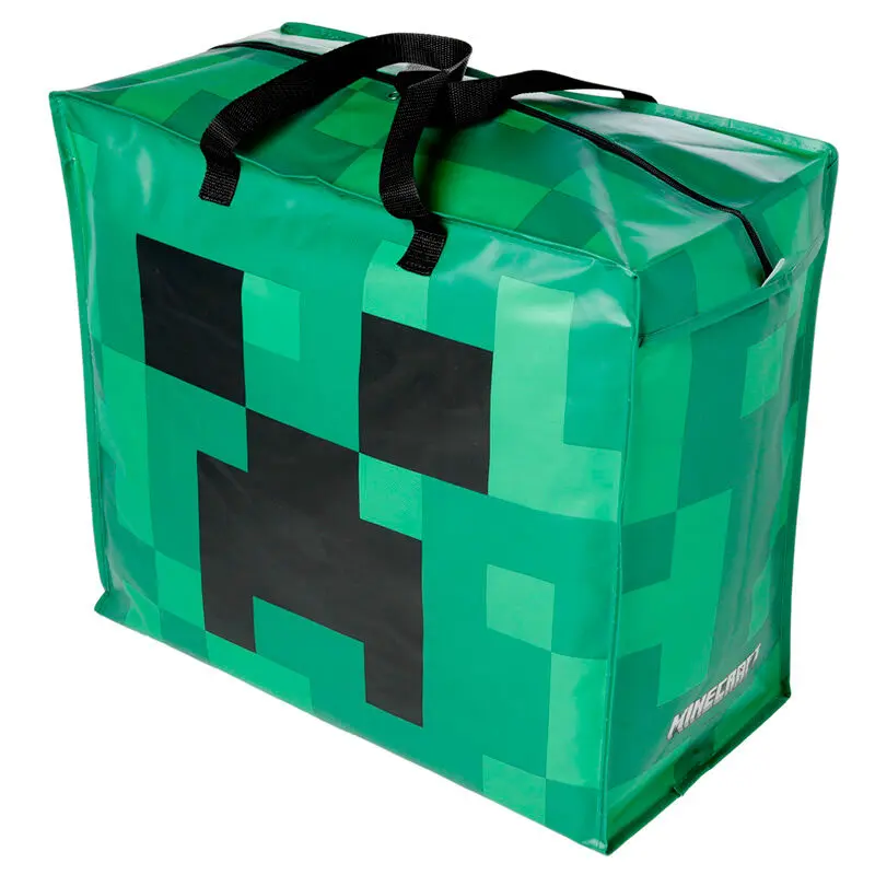 Minecraft Creeper Aufbewahrungstasche Produktfoto
