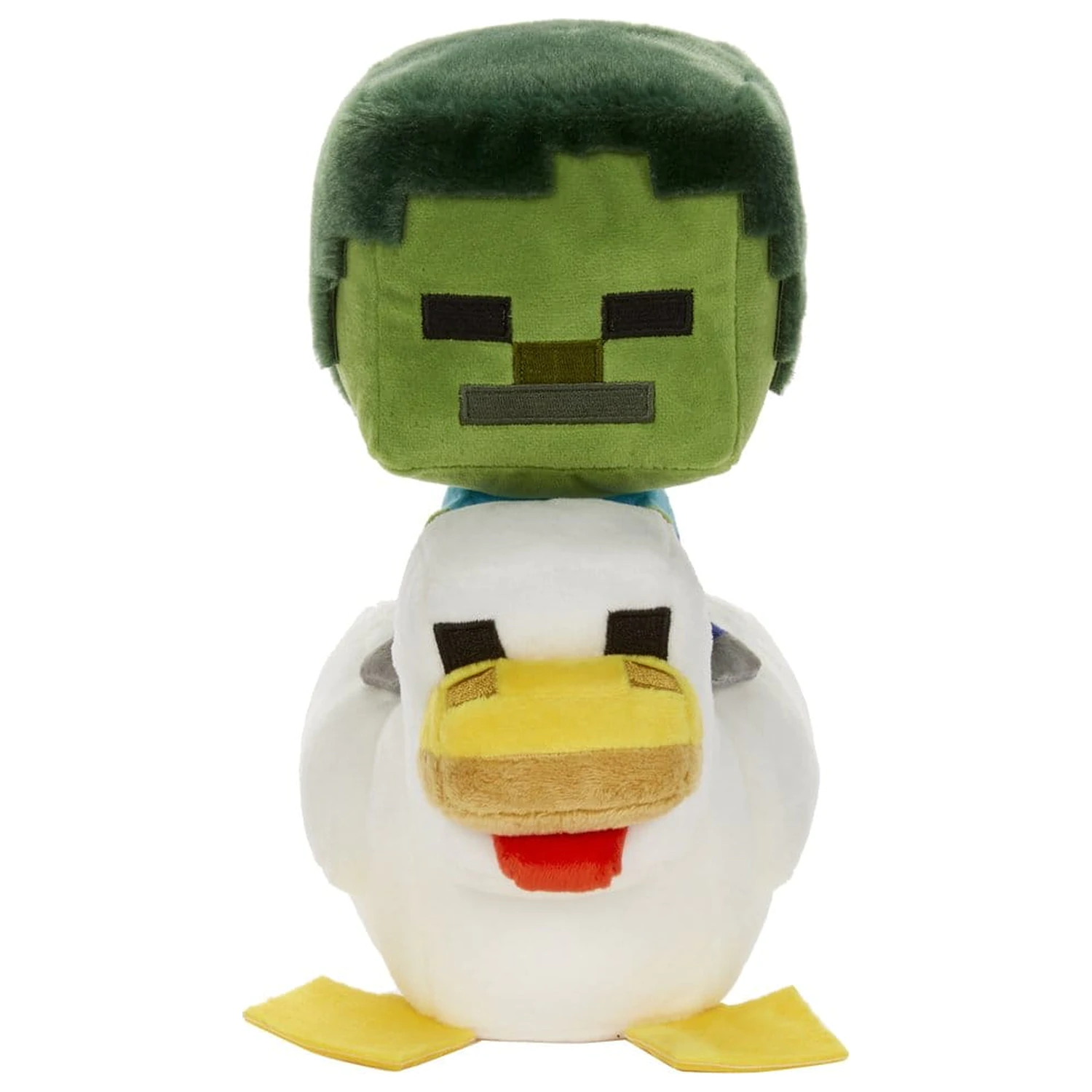 Minecraft Deluxe Plüschfigur Chicken Jockey 20 cm Produktfoto