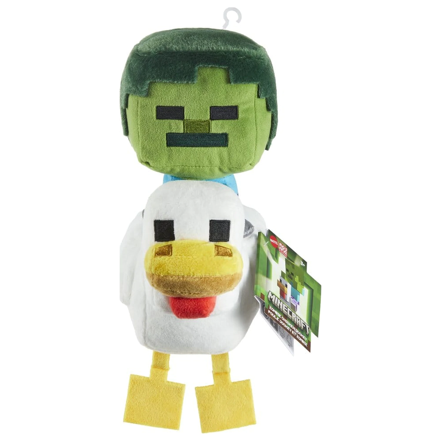 Minecraft Deluxe Plüschfigur Chicken Jockey 20 cm Produktfoto