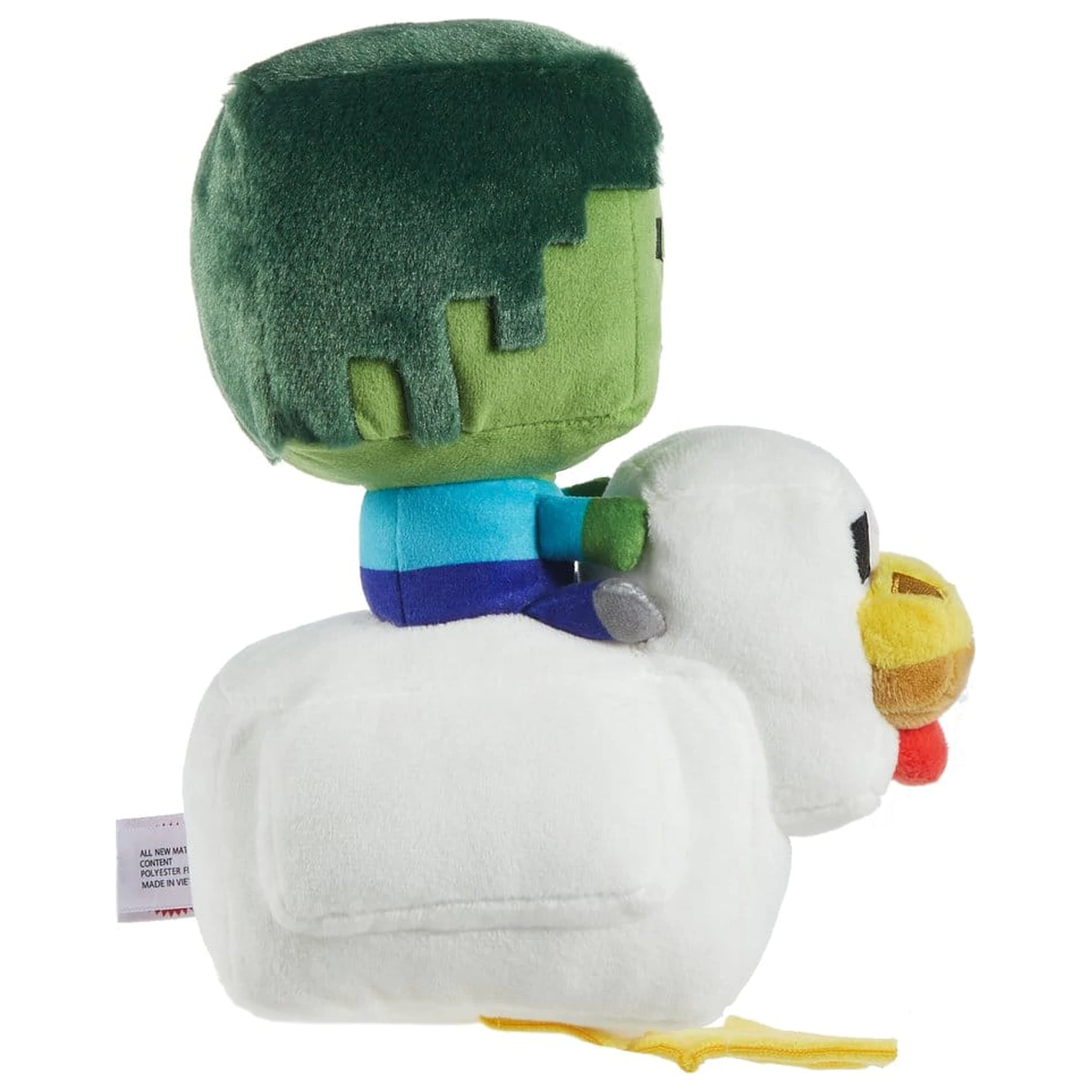Minecraft Deluxe Plüschfigur Chicken Jockey 20 cm Produktfoto
