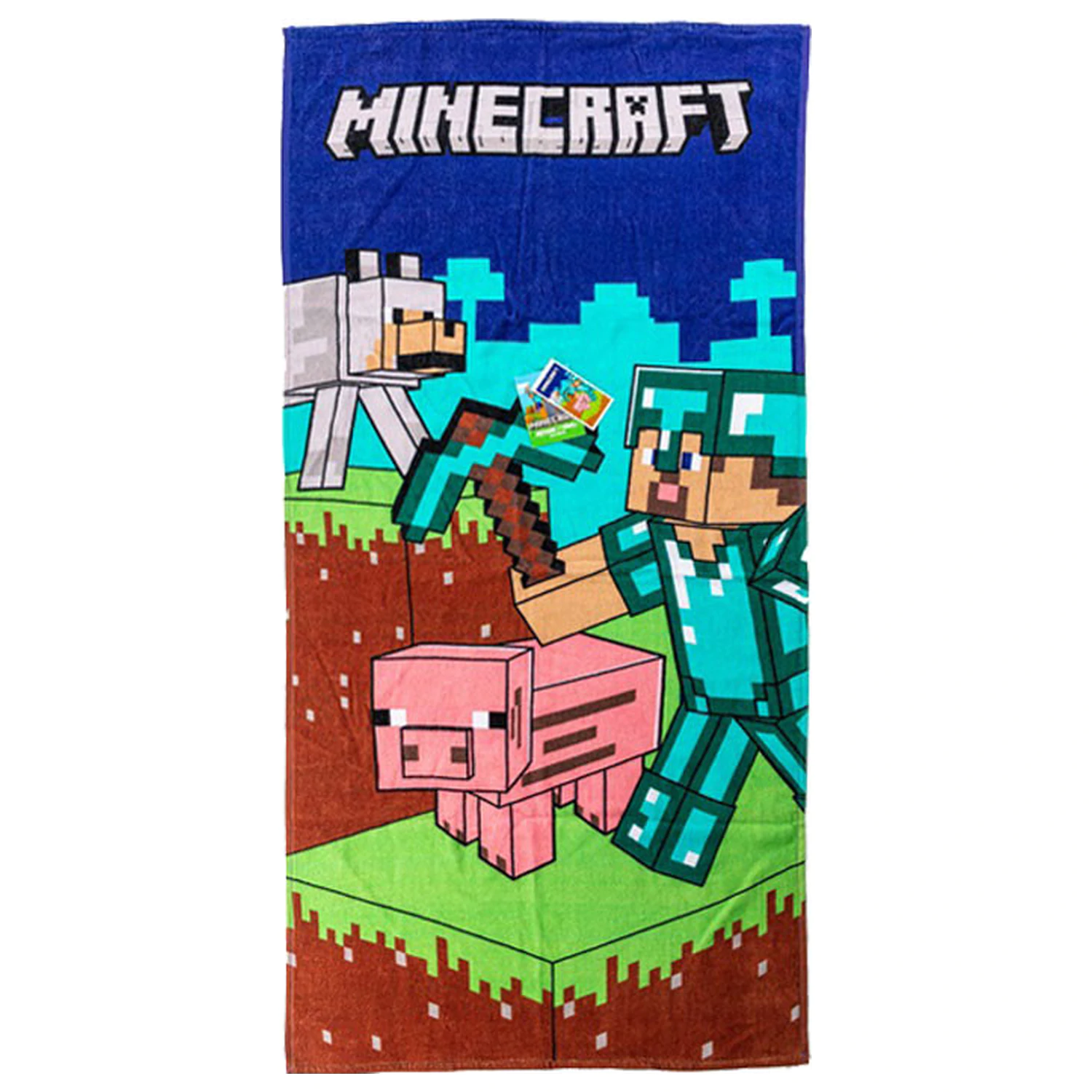 Minecraft Diamond Rüstung Handtuch Produktfoto