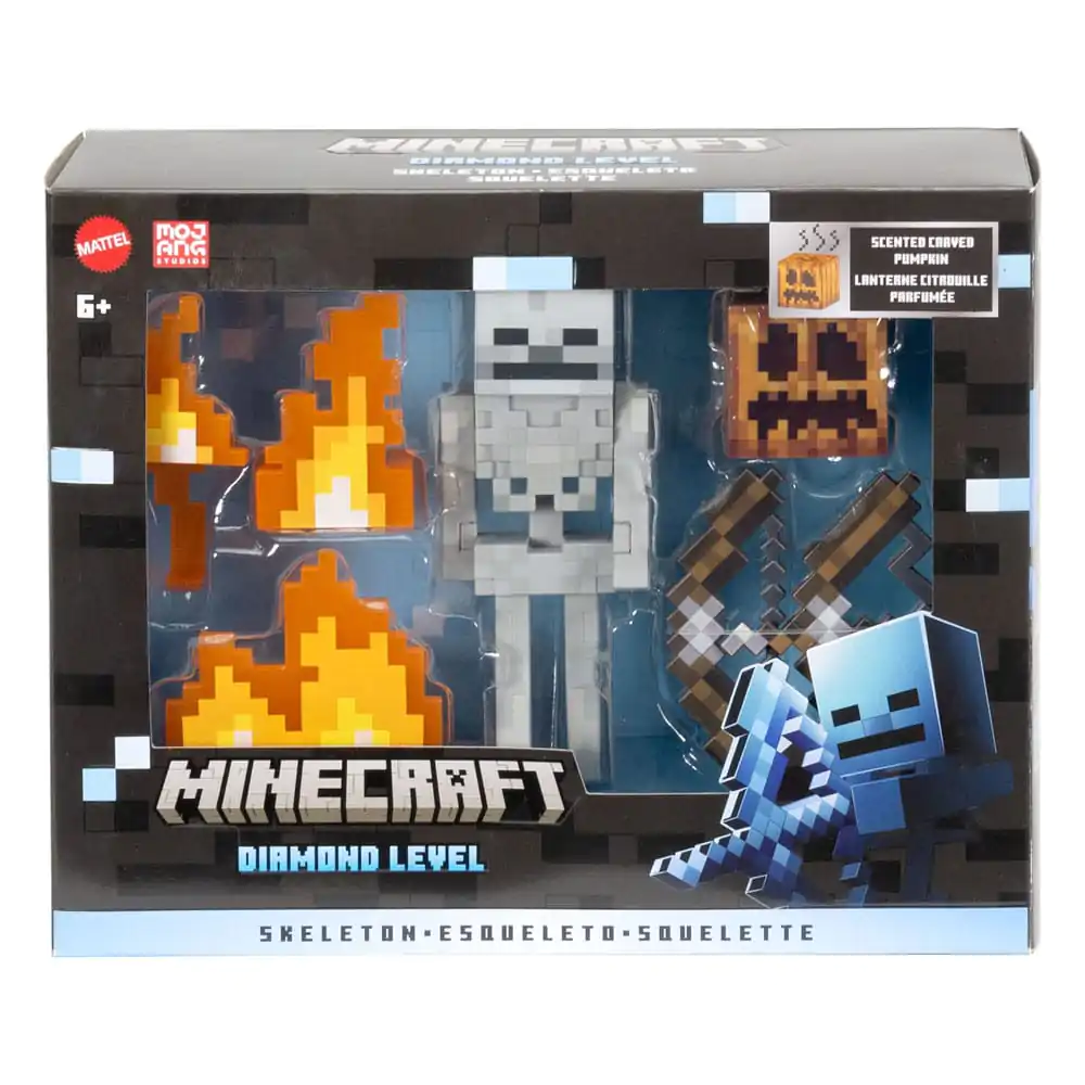 Minecraft Diamond Level Actionfigur Skelett 14 cm termékfotó