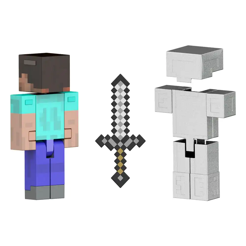 Minecraft Diamond Level Actionfigur Steve 14 cm termékfotó