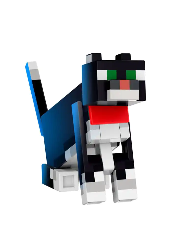 Minecraft Diamond Level Actionfigur Tuxedo-Katze 14 cm Produktfoto