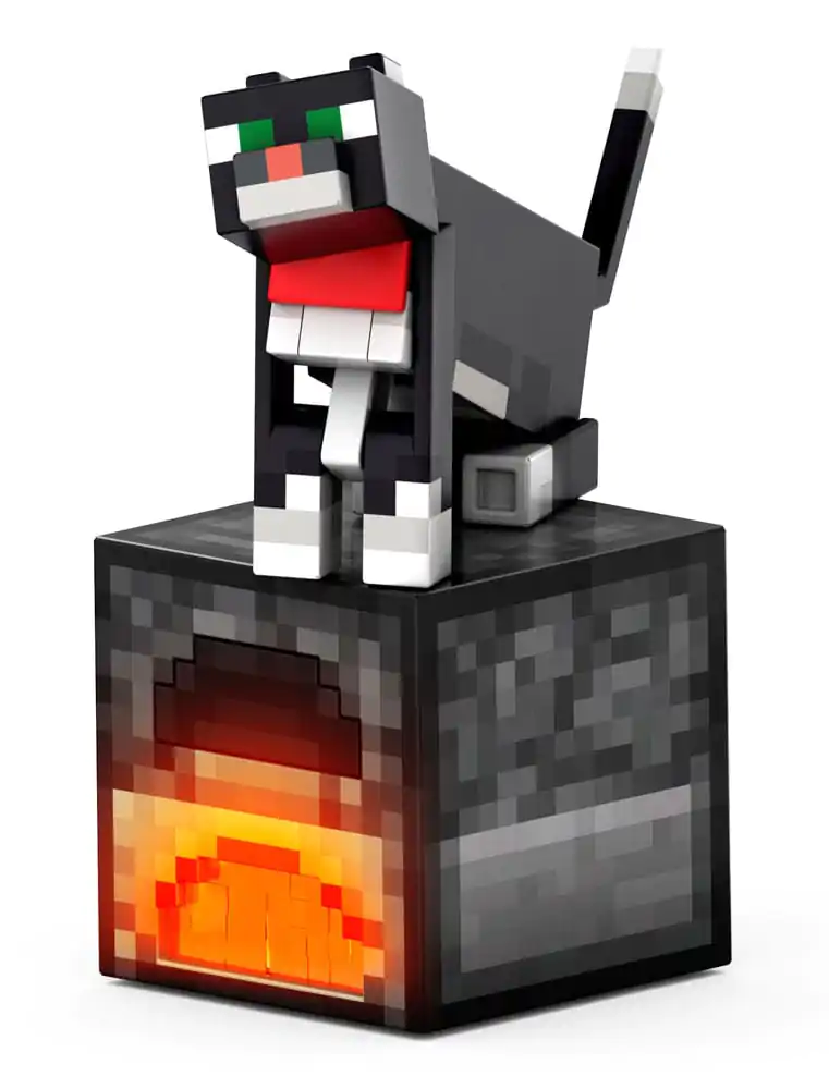 Minecraft Diamond Level Actionfigur Tuxedo-Katze 14 cm Produktfoto
