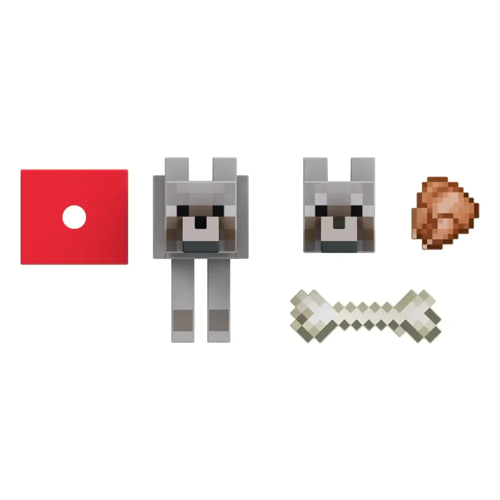 Minecraft Diamond Level Actionfigur Wolf 14 cm termékfotó