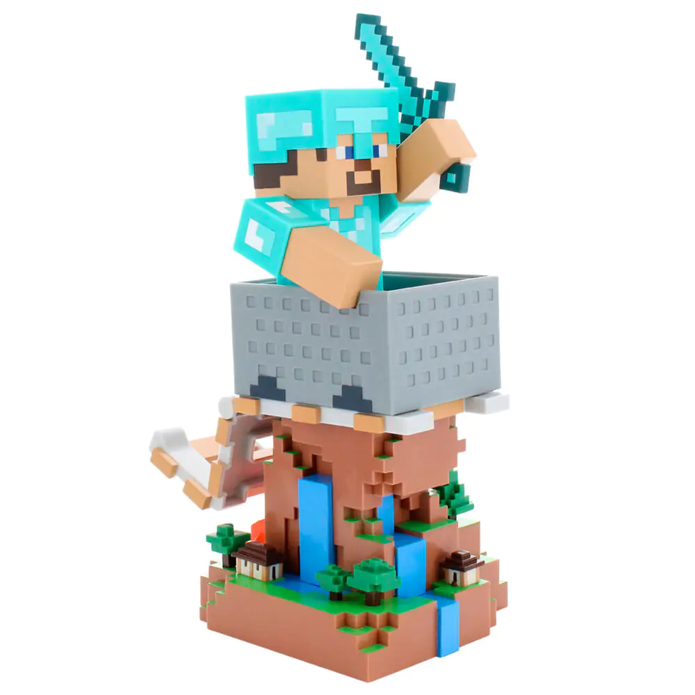 Minecraft Diamond Steve Cable Guy 20 cm Produktfoto