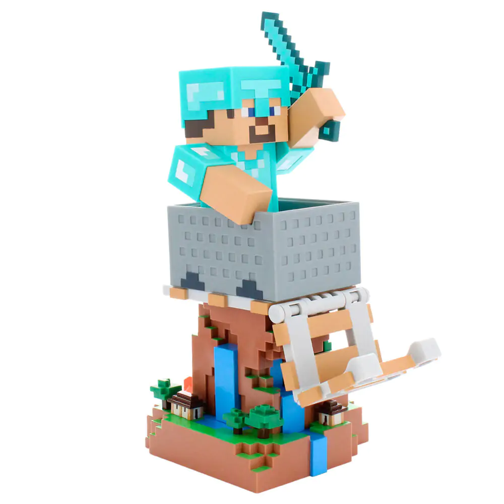 Minecraft Diamond Steve Cable Guy 20 cm Produktfoto