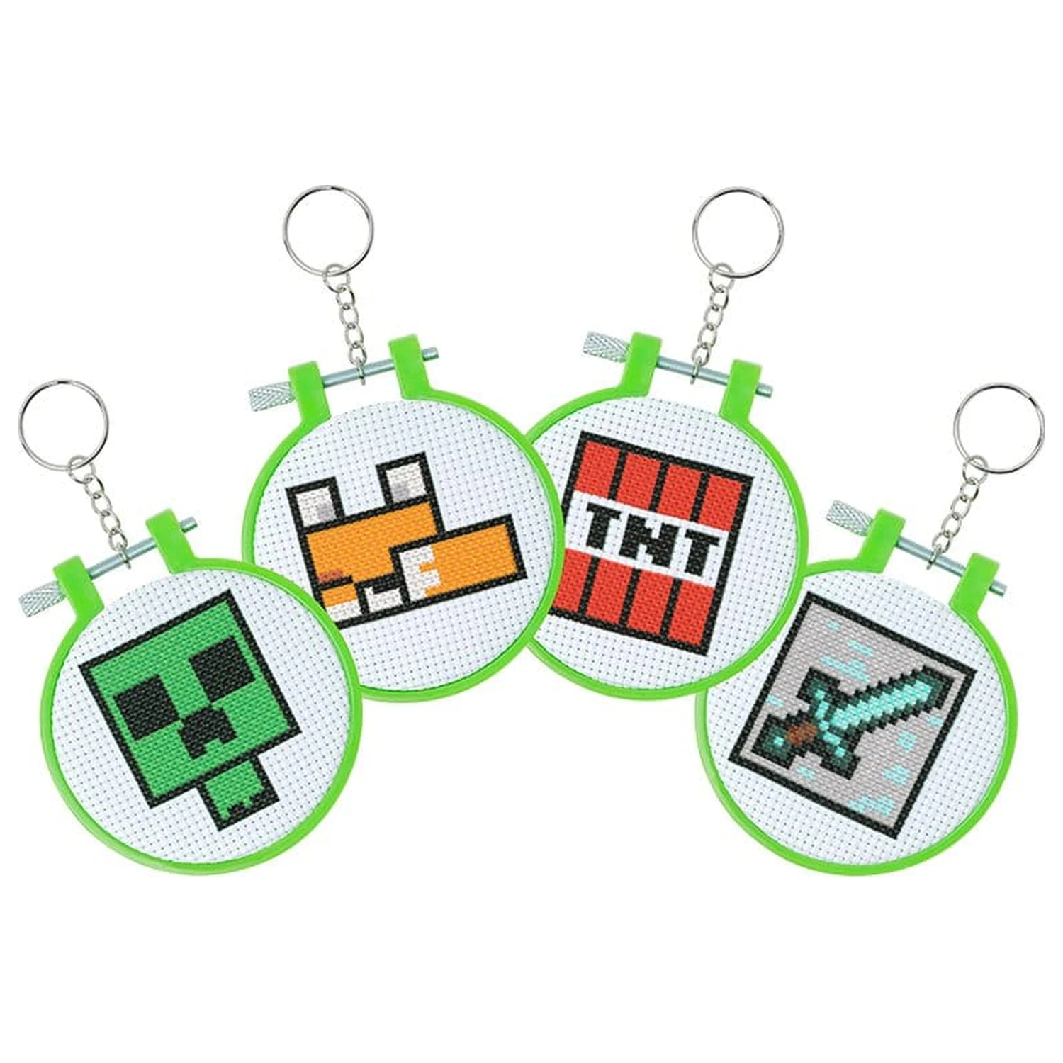 Minecraft DIY-Schlüsselanhänger Produktfoto