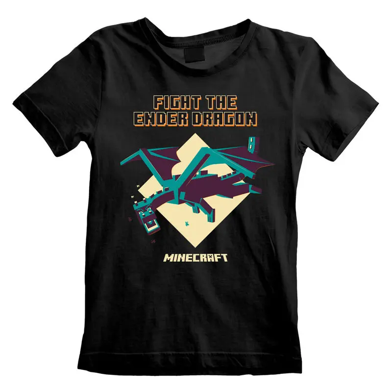 Minecraft Ender Dragon Kinder T-shirt Produktfoto