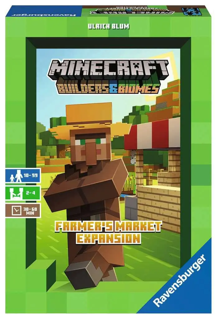 Minecraft Brettspiel Erweiterung Builders & Biomes: Farmers Mark Produktfoto