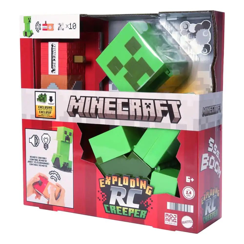 Minecraft Ferngesteuerte Figur Explodierender Creeper 25 cm termékfotó